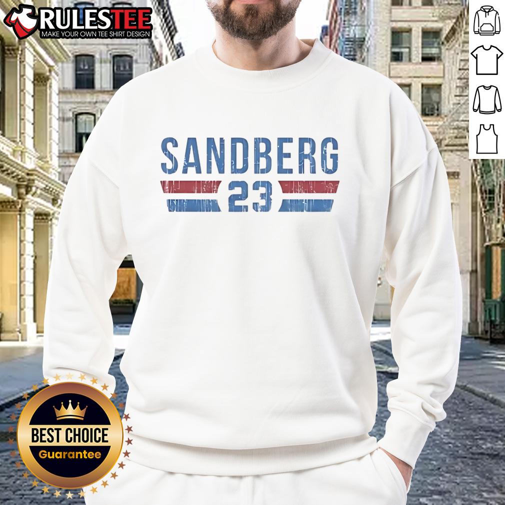 Good Ryne Sandberg Forever 23 sweatshirt featuring vibrant graphics and a comfortable fit for baseball fans.