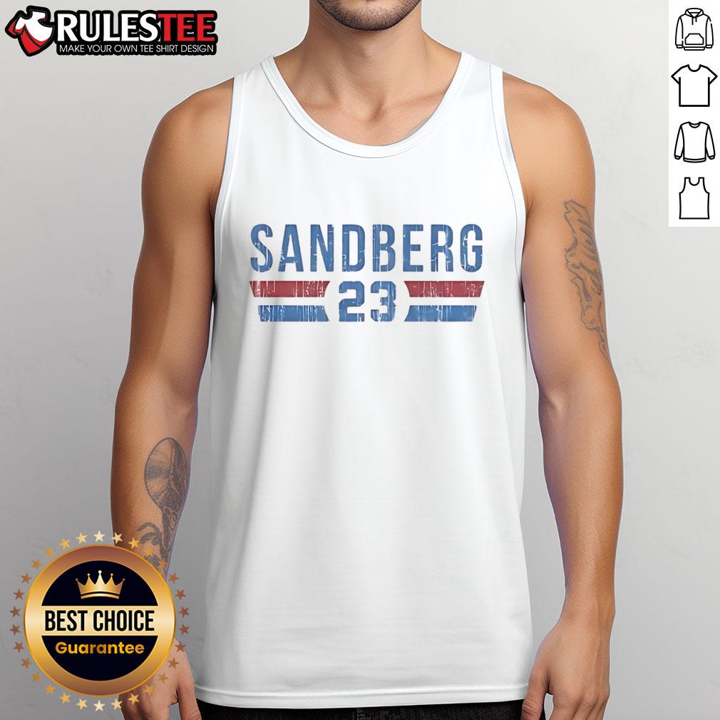 Good Ryne Sandberg Forever 23 tank top featuring a stylish design for baseball fans and collectors.