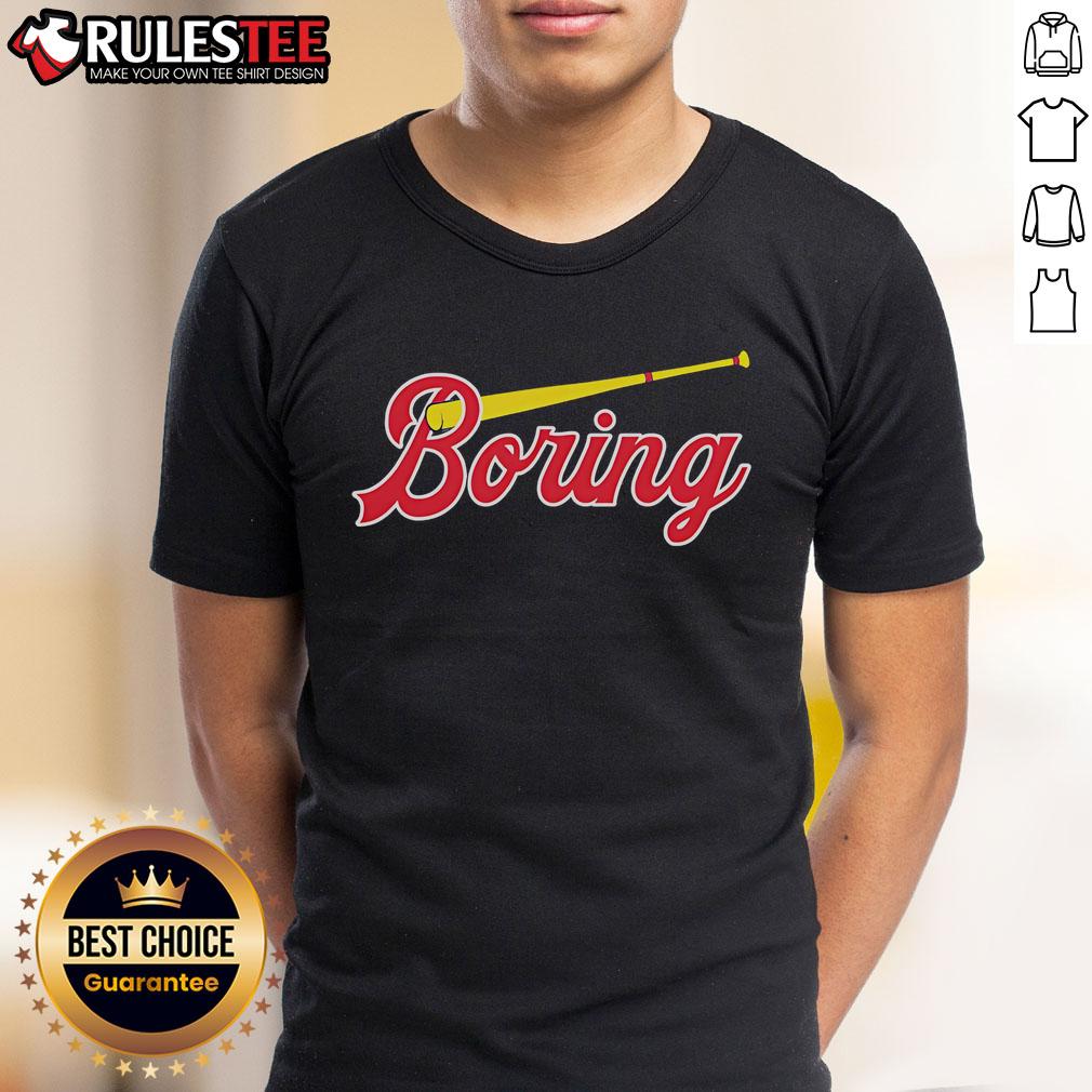 Official Boring Chicago Cubs T-Shirt featuring the team's logo in classic design for fans and collectors.