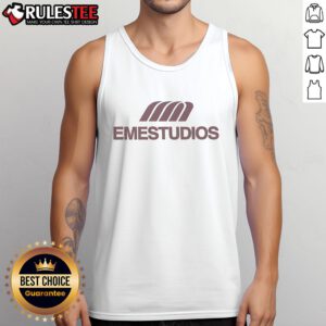 Official Emestudios 2 Era Off Sand Tank Top showcasing a stylish design for summer wear.