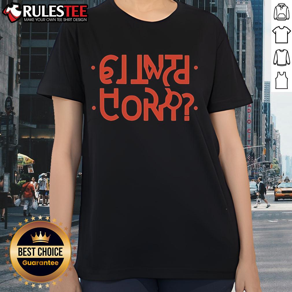 Stylish women's tee featuring a hidden message, 'Pretty Cunt,' perfect for bold fashion statements.