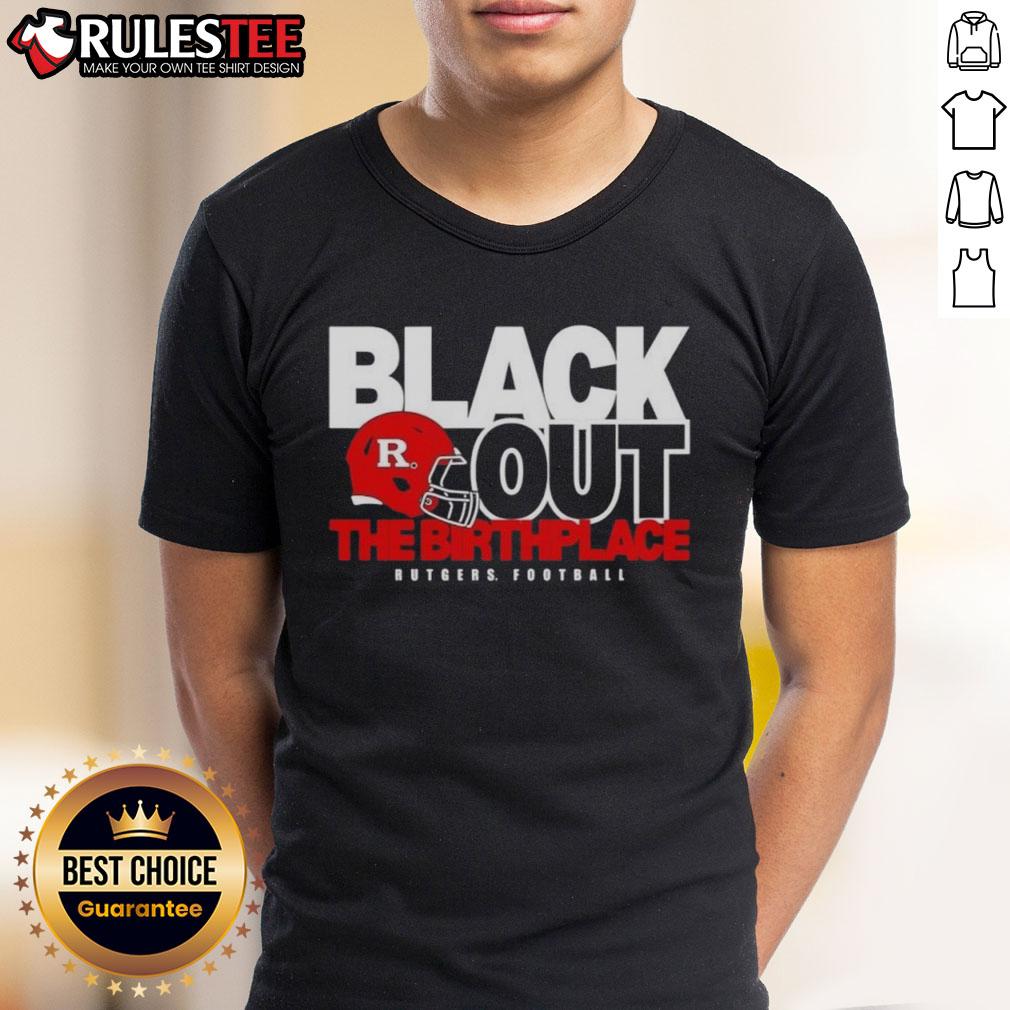 Good Back Out The Birthplace Rutgers Football T-Shirt featuring bold graphics and team colors for passionate fans.
