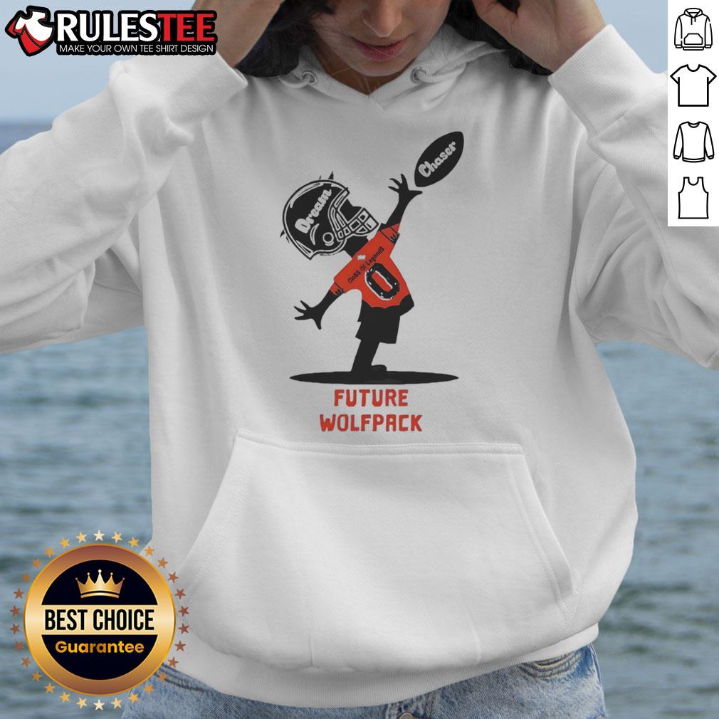 Good Future Wolfpack Dream Chaser Class of Legends Hoodie showcasing a stylish design for aspiring dreamers and achievers.
