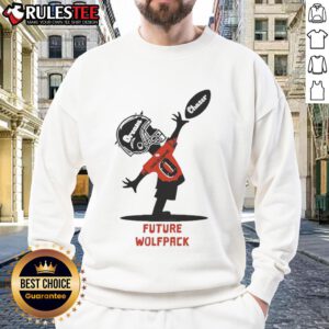 Good Future Wolfpack Dream Chaser Class of Legends sweatshirt featuring bold graphics and a stylish design for fans.