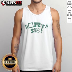 Happy Northside Distrix Collection tank top in vibrant colors, perfect for casual summer outfits and stylish comfort.