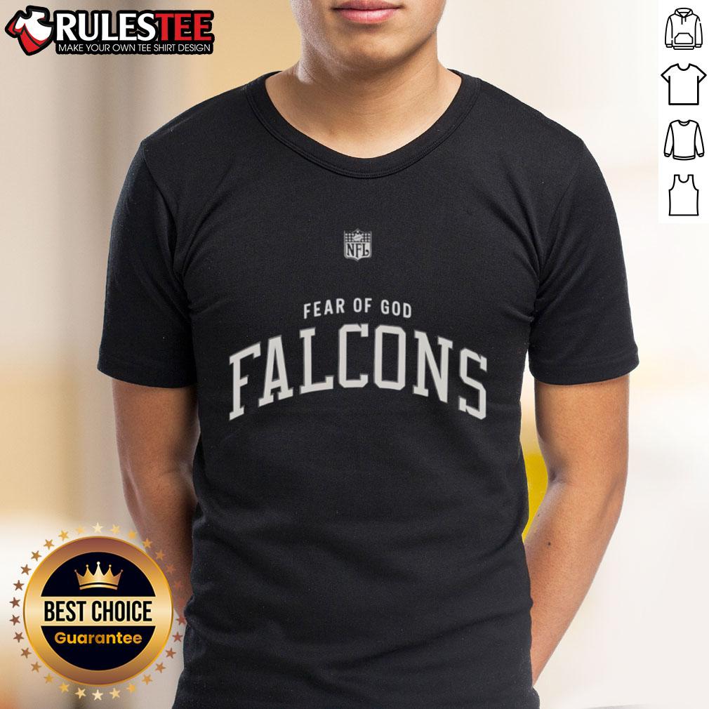Nice Fear Of God Atlanta Falcons T-Shirt featuring stylish design and team colors, perfect for fans and casual wear.
