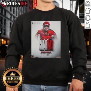 Rutgers Scarlet Knights football gameday sweatshirt vs Ohio, featuring team colors and logo for fans and supporters.