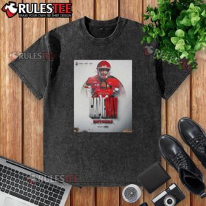 Rutgers Scarlet Knights football gameday washed t-shirt, showcasing team spirit for the Ohio game.