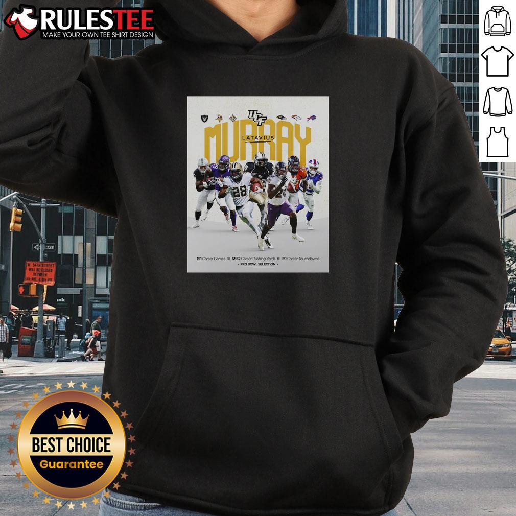 UCF Knights football hoodie featuring player Latavius Murray, perfect for fans supporting the team in style.