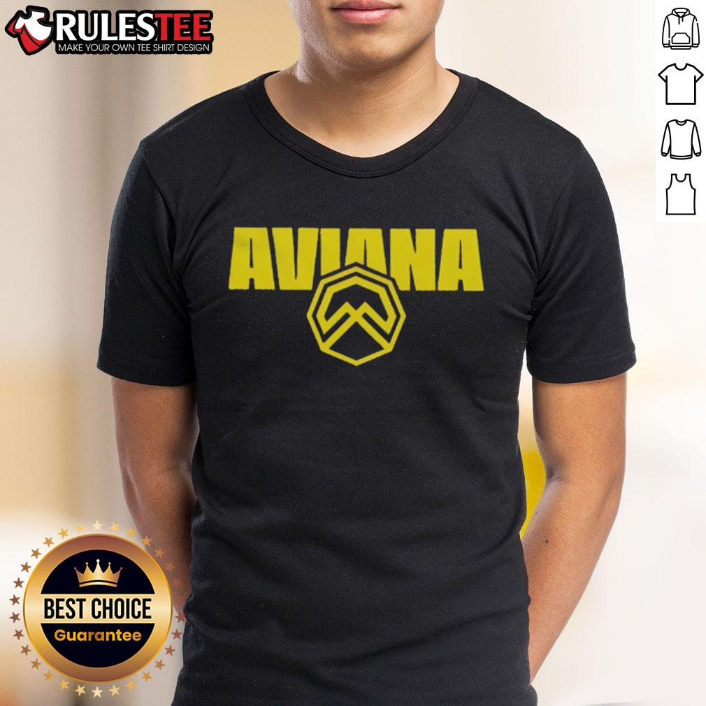 Official Aviana Logo T-Shirt featuring a stylish design ideal for fans and casual wear. Perfect addition to any wardrobe.