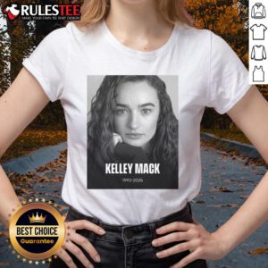 Official RIP Kelley Mack 1992-2025 memorial ladies tee featuring a heartfelt tribute design in vibrant colors.