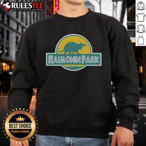 Official Raimondi Park Logo Sweatshirt featuring vibrant logo design on a comfortable, stylish fabric.