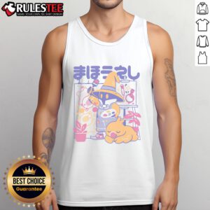 Stylish Pretty Artsy Mage Tank Top with colorful graphics, perfect for casual summer outfits and art-inspired fashion.