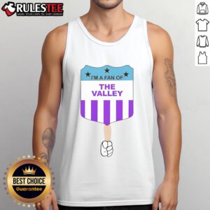 Alt Text: Top I'm a Fan of The Valley Tank Top featuring vibrant colors and trendy design for casual summer wear.