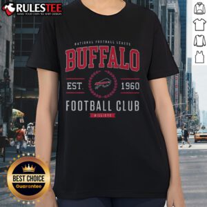 Awesome Buffalo Bills Football Club ladies tee featuring team logo and vibrant colors, perfect for game day attire.