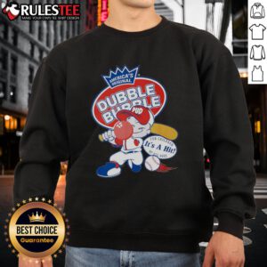 Alt Text: Awesome Dubble Bubble It's a Hit sweatshirt featuring vibrant colors and a playful design, perfect for casual wear.