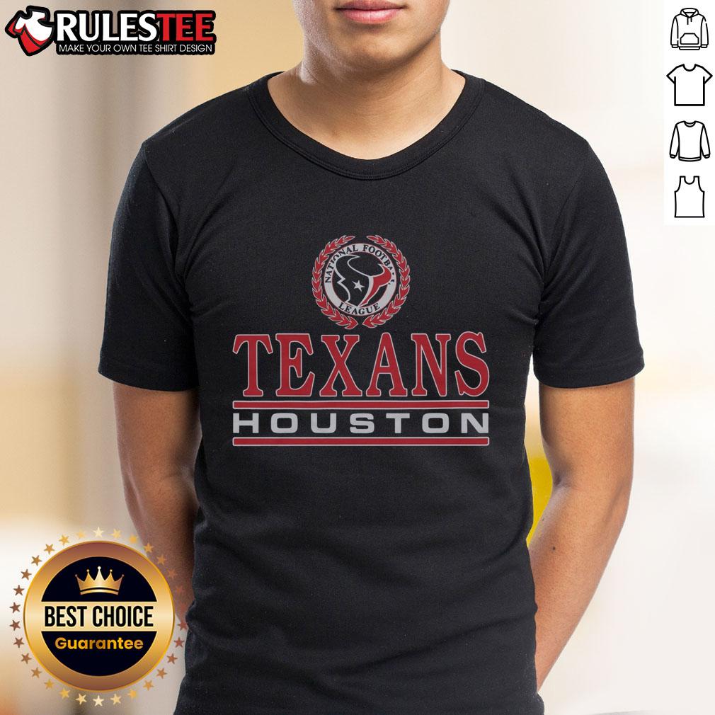 Awesome Houston Texans Crest T-Shirt featuring the team logo and vibrant colors, perfect for fans and game days.