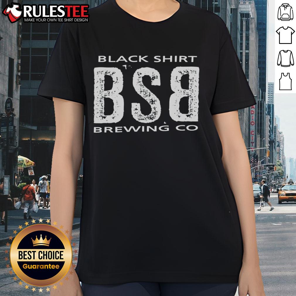 Alt Text: Good Black Shirt Brewing Co BSB Denver Colorado ladies tee featuring stylish design and comfortable fit.