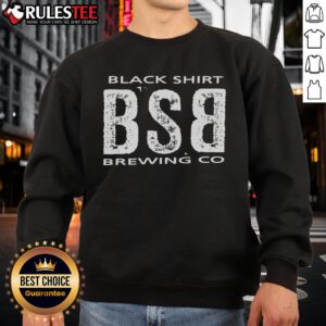 Alt Text: Good Black Shirt Brewing Co sweatshirt from BSB in Denver, Colorado, showcasing stylish design and comfort.