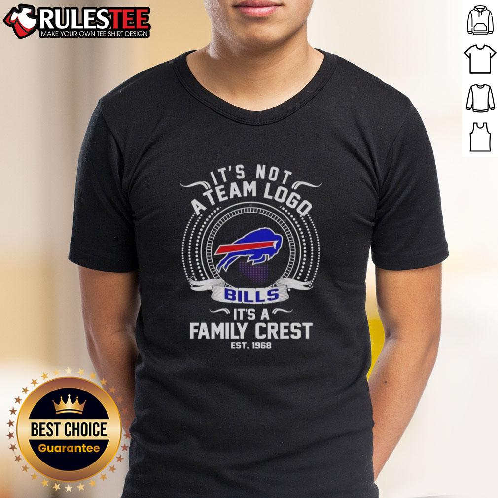 Good Buffalo Bills NFL family crest T-shirt, established 1968, showcasing team pride and unique design.