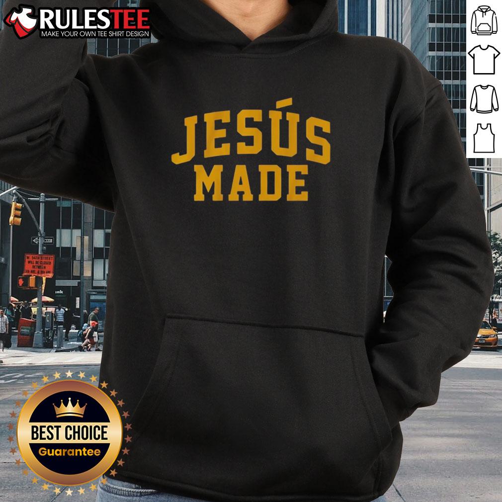 Good Jesus Made Milwaukee Baseball Hoodie featuring a stylish design perfect for fans of Milwaukee baseball.