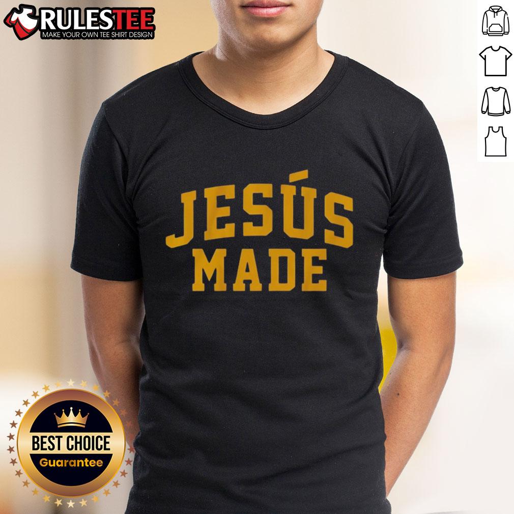 Good Jesus Made Milwaukee Baseball T-Shirt featuring a stylish design for fans of Milwaukee baseball.