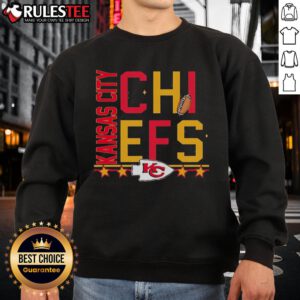 Stylish Good Kansas City Chiefs design box sweatshirt for fans, featuring vibrant team colors and logo.