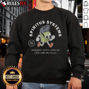 Good Spiritus Systems sweatshirt from Aberdeen, North Carolina, est. 2013, featuring a trendy design and comfortable fit.