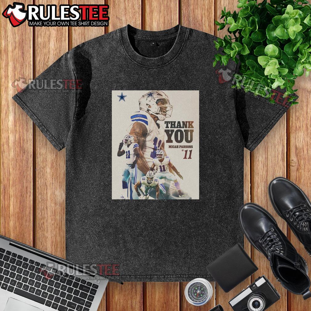Hot Dallas Cowboys Micah Parsons washed t-shirt, featuring a stylish design perfect for fans and game day attire.