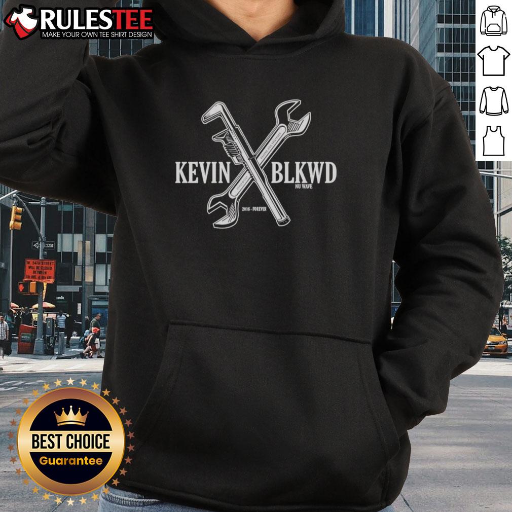 Nice Kevin Blkwd 2016 Forever Hoodie in black, showcasing a stylish design perfect for casual wear.