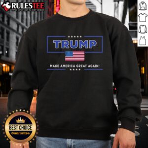 Nice Tyler Robinson in a Trump Make America Great Again sweatshirt, showcasing a bold political statement and style.
