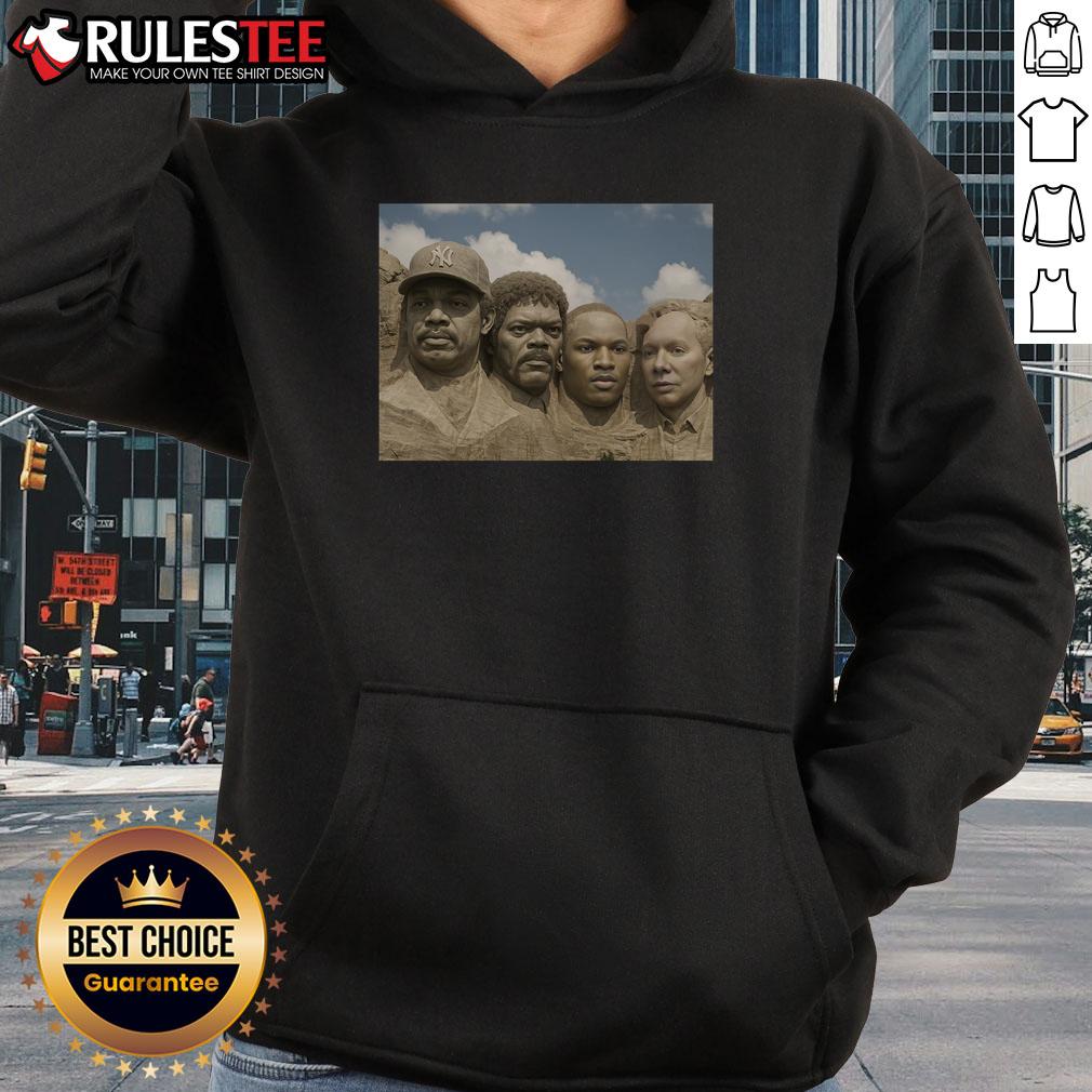 Official Mt. Rushmore of Jacksons hoodie featuring iconic artwork, perfect for fans and outdoor enthusiasts.