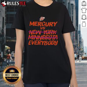 Alt Text: Awesome Phoenix Mercury vs Everybody WNBA Finals 2025 Ladies Tee showcasing vibrant design and team spirit.