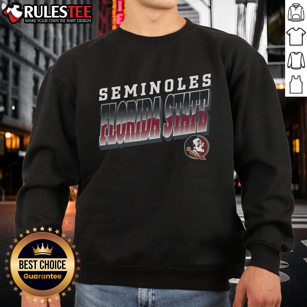 Awesome Premium Florida State Seminoles Polished Sweatshirt in garnet, perfect for fans and casual wear.
