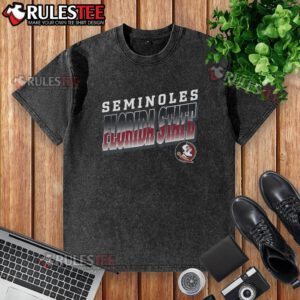 Awesome Premium Florida State Seminoles polished washed t-shirt showcasing vibrant team colors and comfortable fit.