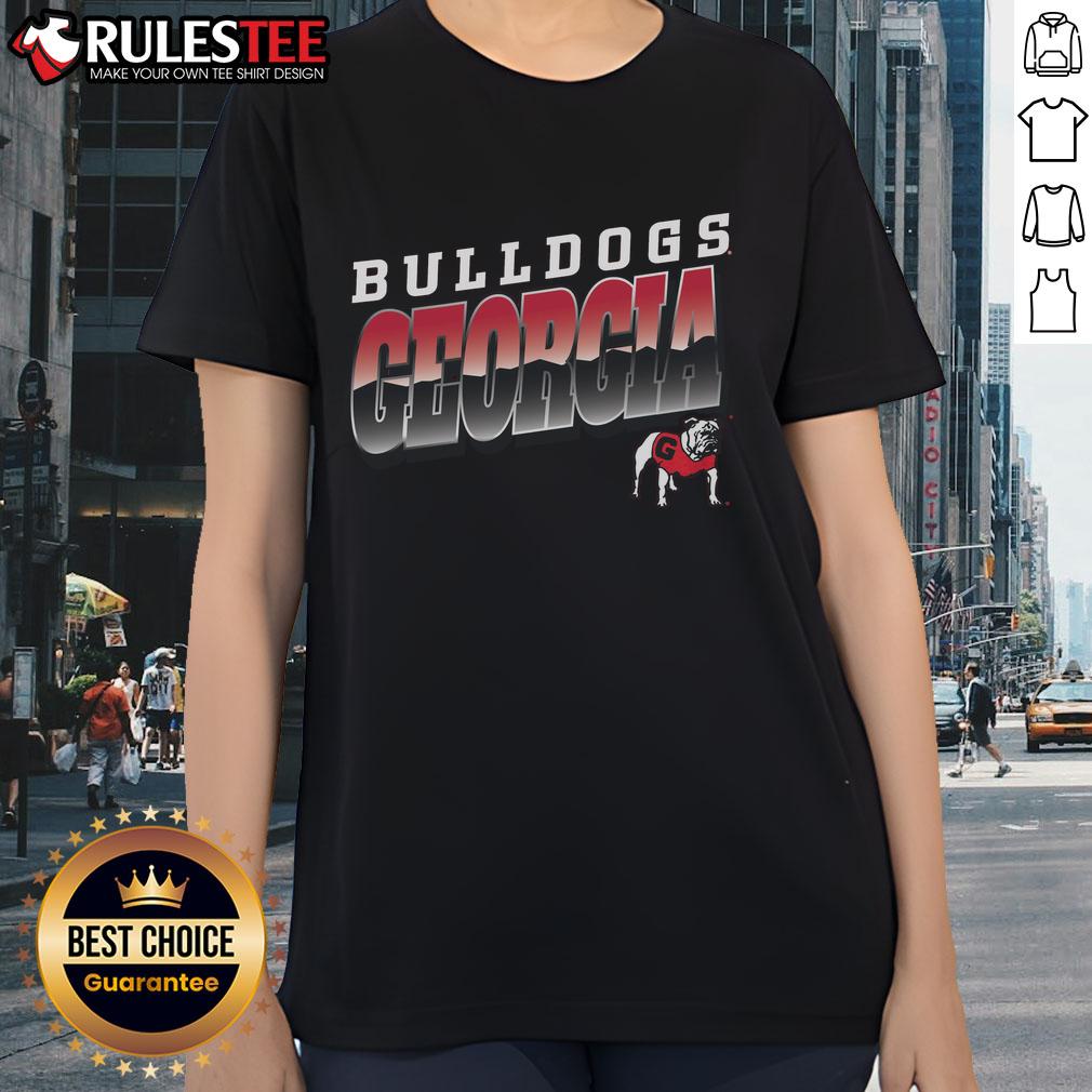 Awesome Premium Georgia Bulldogs polished ladies tee featuring stylish design and vibrant team colors for fans.