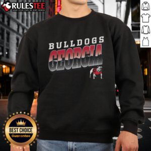 Awesome Premium Georgia Bulldogs Polished Sweatshirt in classic collegiate design, perfect for fans and casual wear.