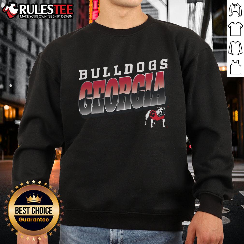 Awesome Premium Georgia Bulldogs Polished Sweatshirt in classic collegiate design, perfect for fans and casual wear.