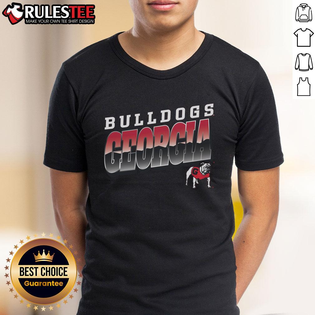 Awesome Premium Georgia Bulldogs Polished T-Shirt featuring bold team logo and stylish design for fans and supporters.