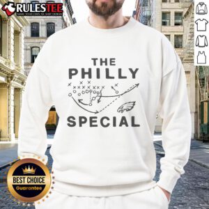 Premium Eagles The Philly Special Sweatshirt showcasing a stylish design perfect for Philadelphia Eagles fans.