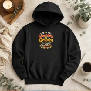 Awesome Grandparents Day Family Love Vintage Grandchildren Hoodie