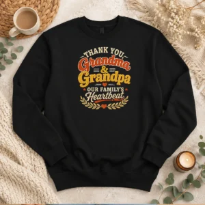 Awesome Grandparents Day Family Love Vintage Grandchildren Sweater