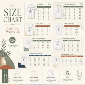 Size chart for Nice Funny Dont Let The Pigeon Teach The Class with measurements in inches and cm to help choose the right fit