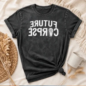 Official Distressed Future Corpse With Coffin Washed T-Shirt