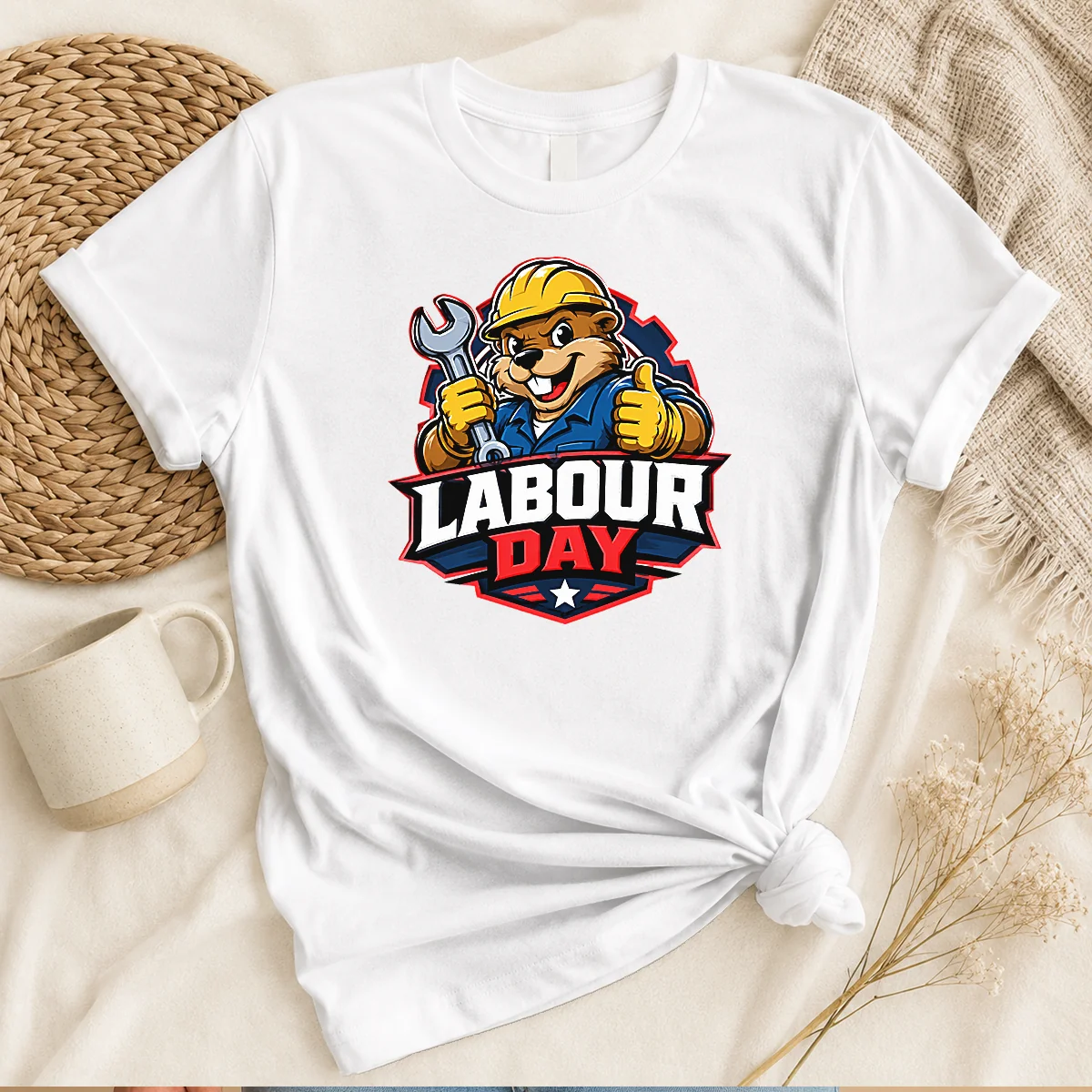 Original Awesome Beaver Mascot Labour Day Shirt Original Awesome Beaver Mascot Labour Day Shirt